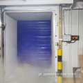 Porta de congelador de alta velocidade isolada para logística fria